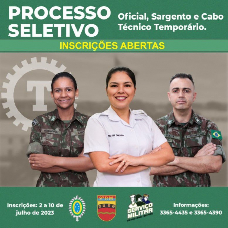 Exército com processo seletivo para Cabo Especialista Temporário na 3ª  Região Militar - Alegrete Tudo